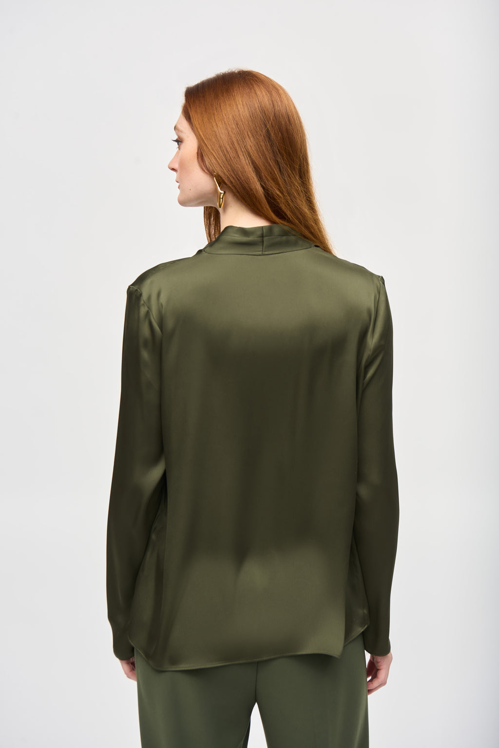 Blouses lange mouw groen Joseph Ribkoff