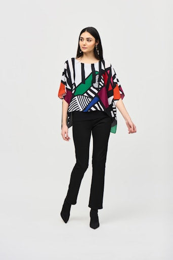 Blouses korte mouw multicolor Joseph Ribkoff