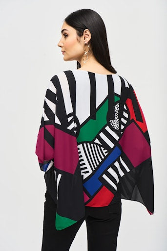 Blouses korte mouw multicolor Joseph Ribkoff