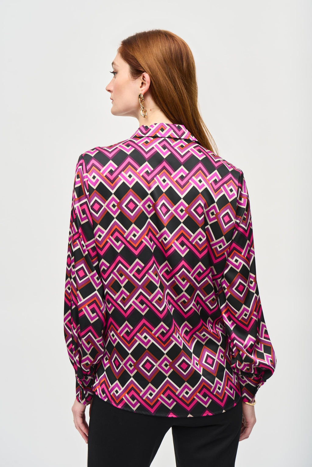 Blouses lange mouw roze Joseph Ribkoff