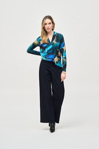 Blouses lange mouw multicolor Joseph Ribkoff