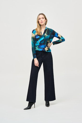 Blouses lange mouw multicolor Joseph Ribkoff