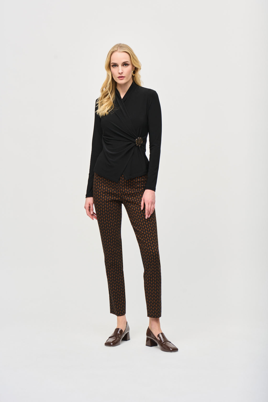 Blouses lange mouw zwart Joseph Ribkoff