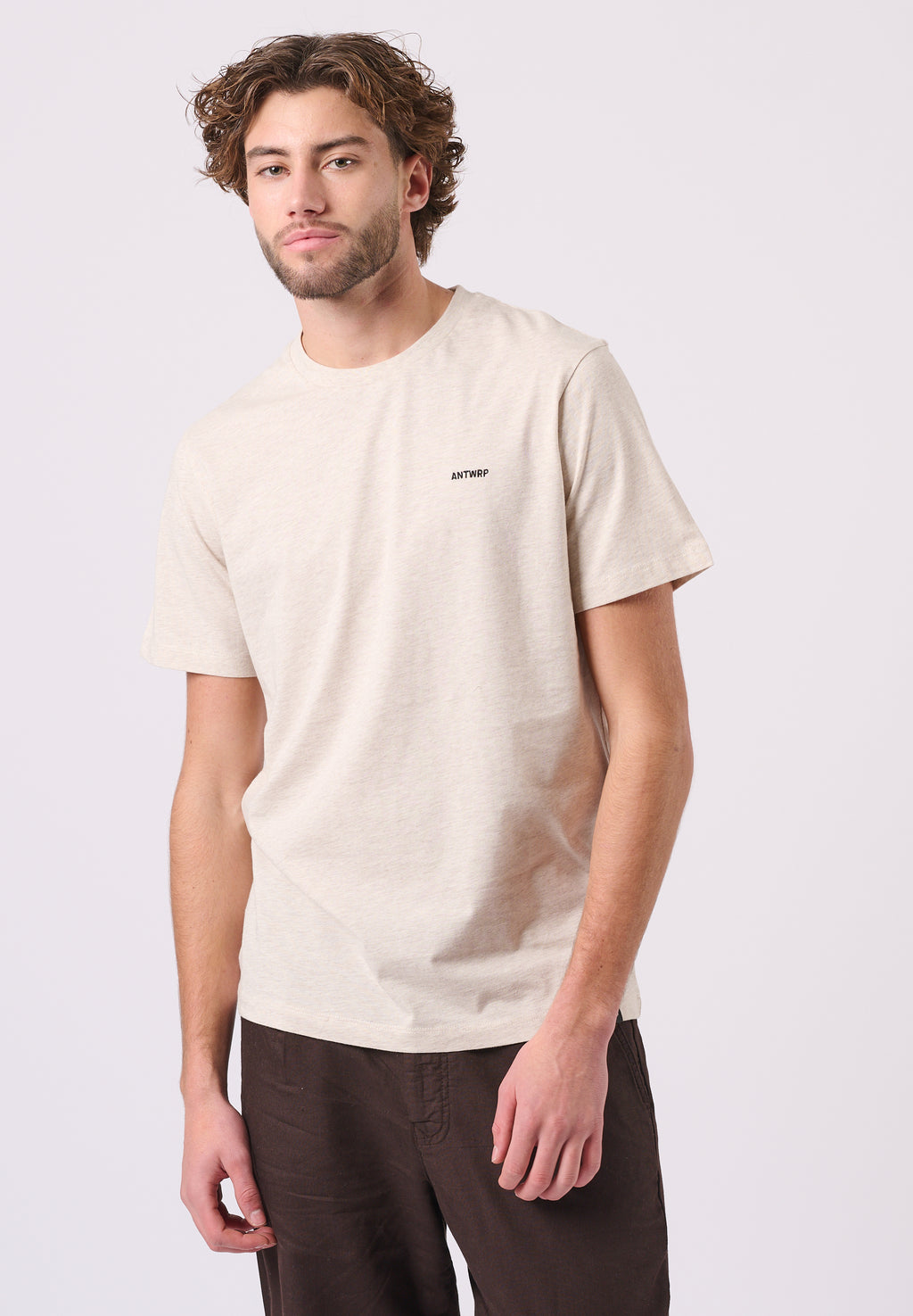 T-shirts korte mouw beige ANTWRP