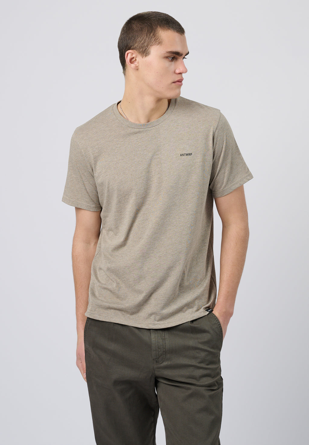 T-shirts korte mouw grijs ANTWRP