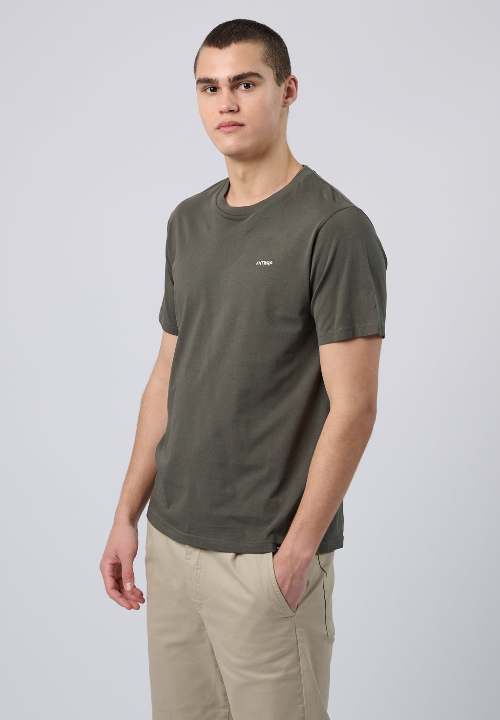 T-shirts korte mouw grijs ANTWRP