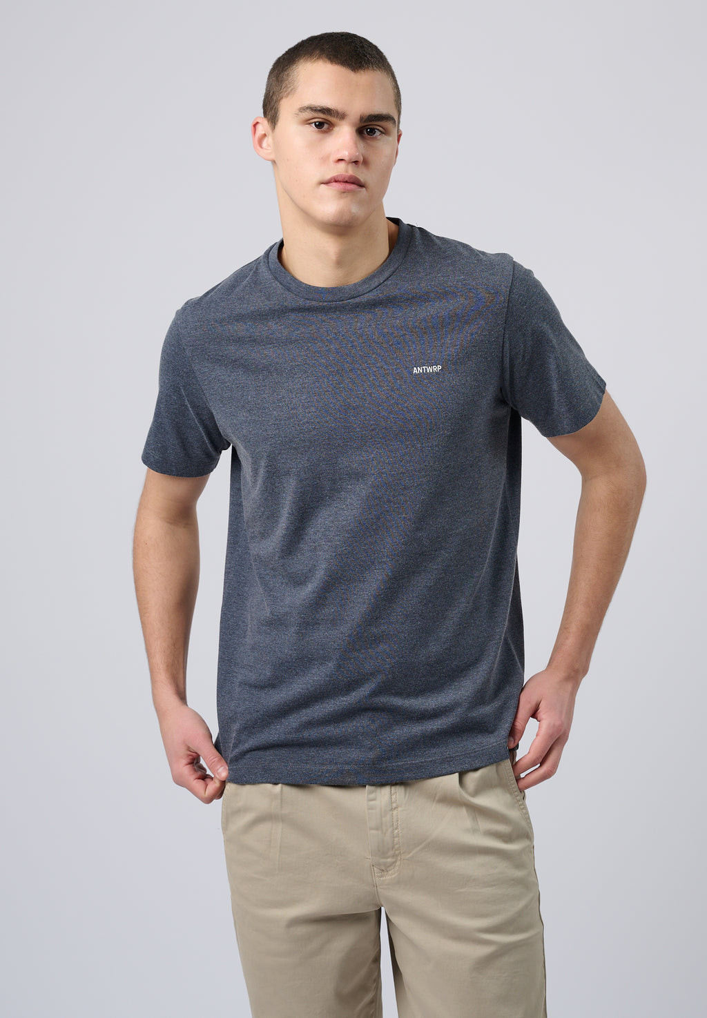 T-shirts korte mouw blauw ANTWRP