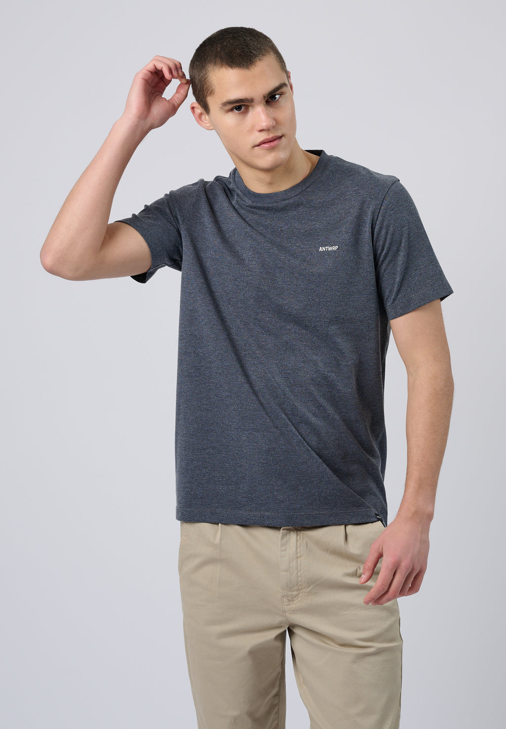 T-shirts korte mouw blauw ANTWRP