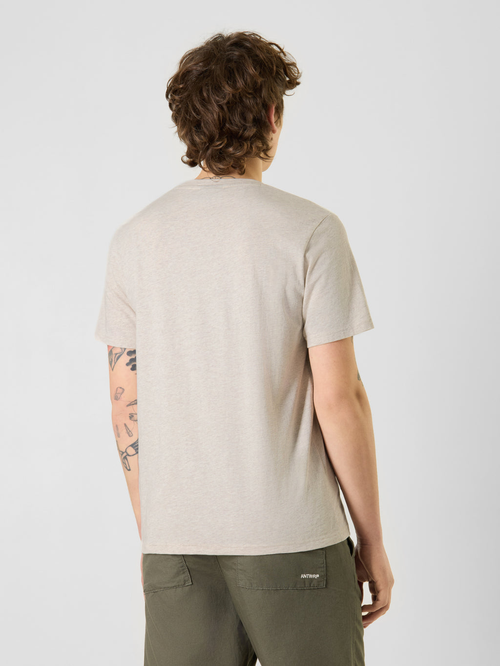 T-shirts korte mouw beige ANTWRP