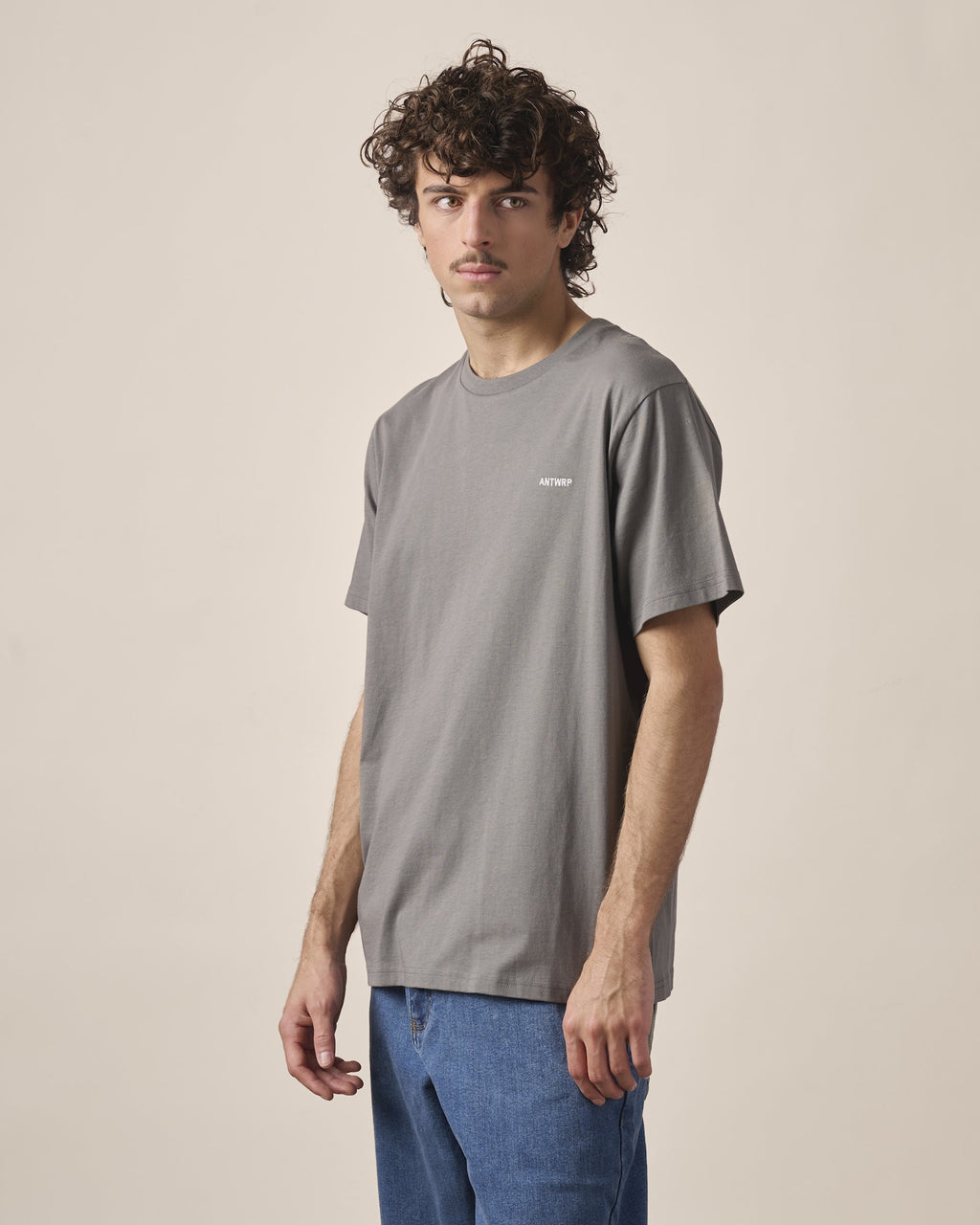 T-shirts korte mouw grijs ANTWRP