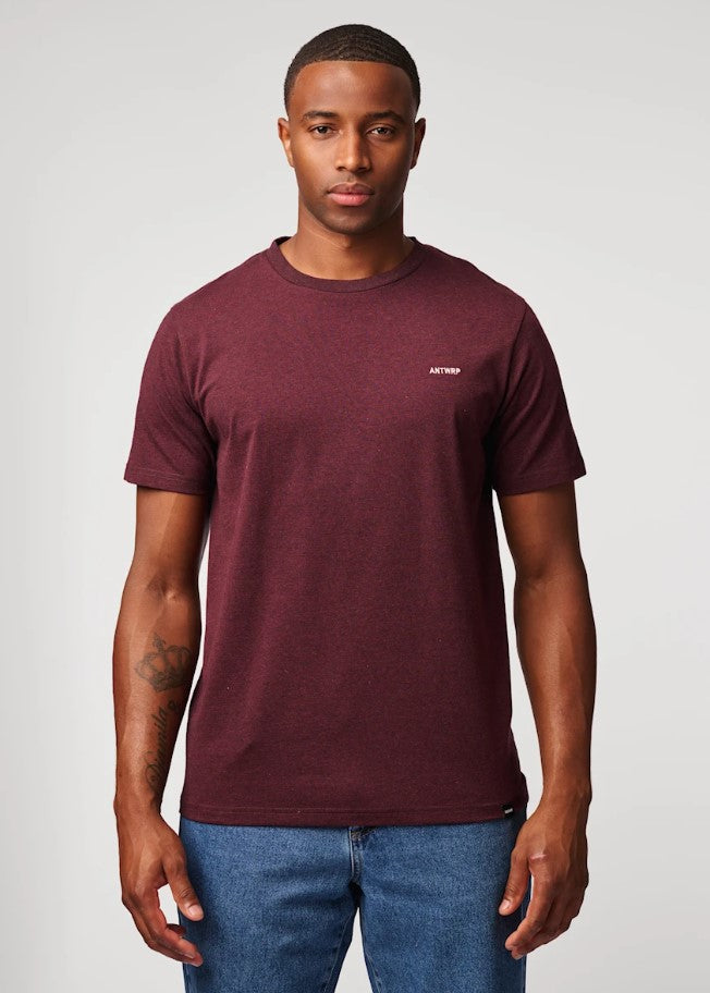 T-shirts korte mouw bordeaux ANTWRP