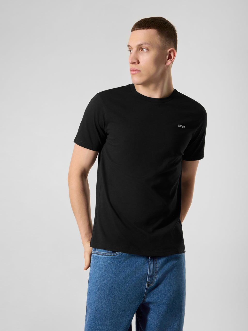 T-shirts korte mouw zwart ANTWRP