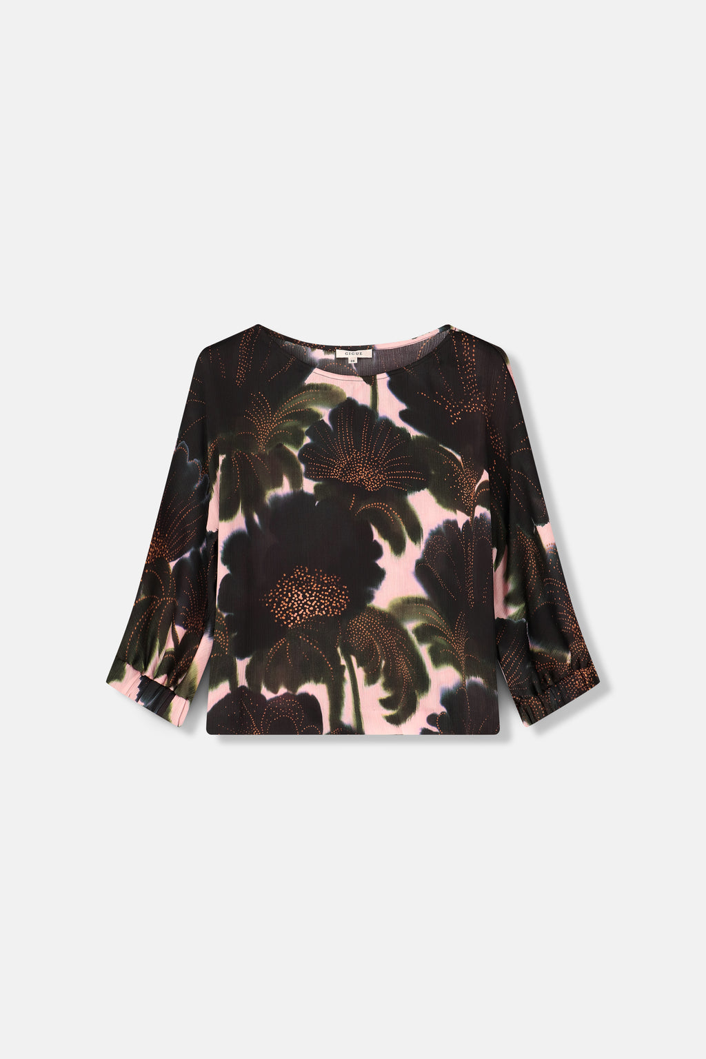 Blouses lange mouw zwart Gigue