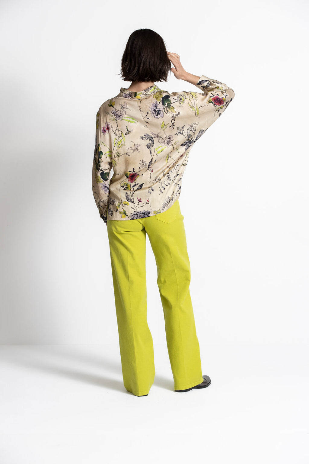 Blouses lange mouw beige Gigue