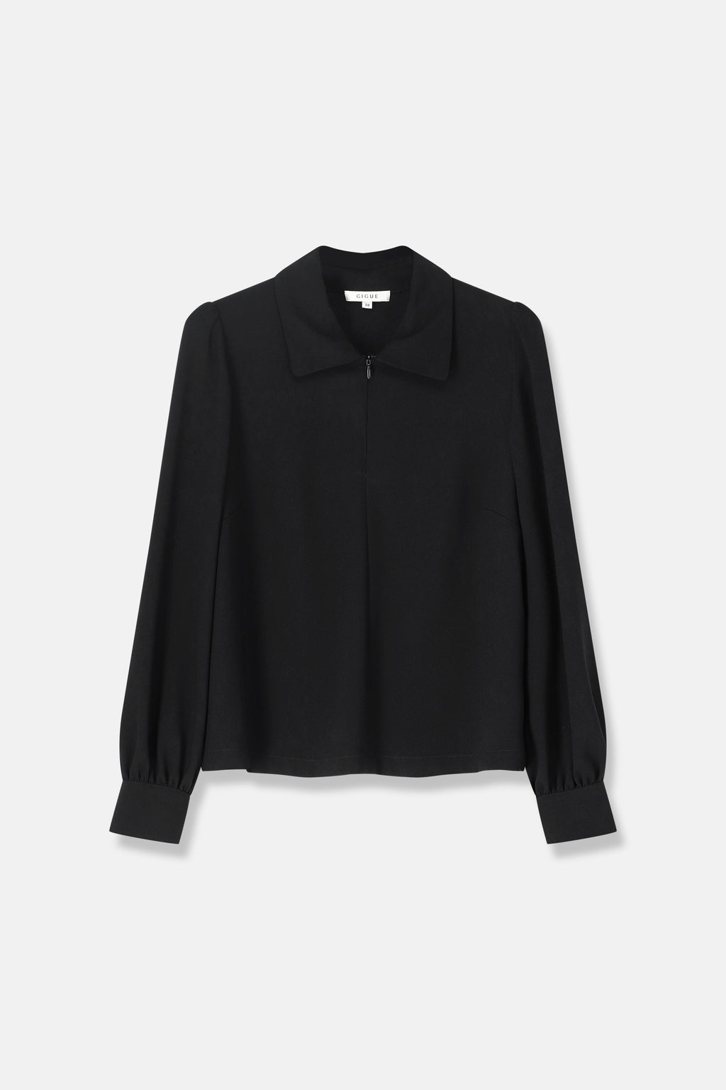 Blouses lange mouw zwart Gigue