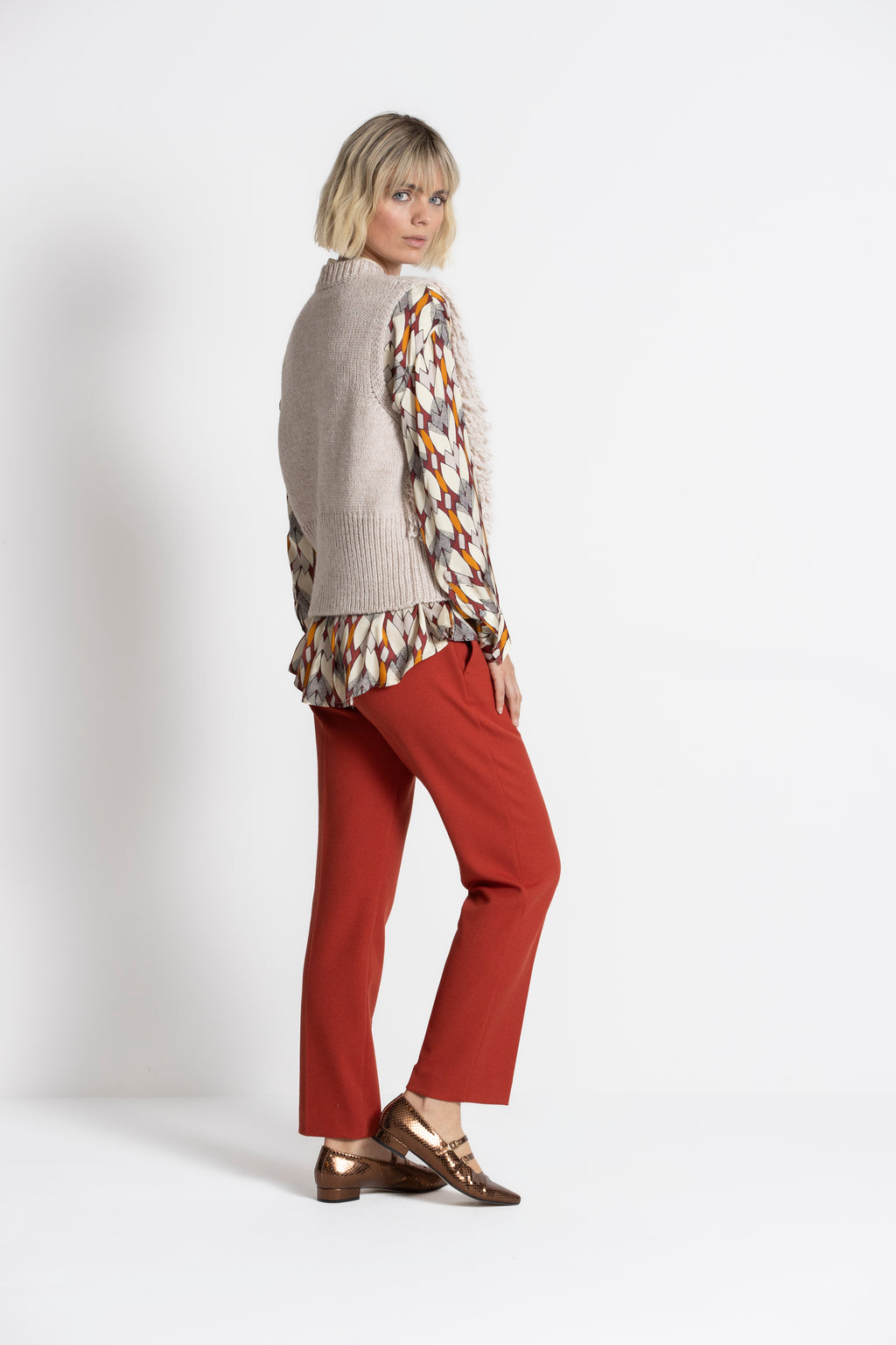 Broeken rood Gigue
