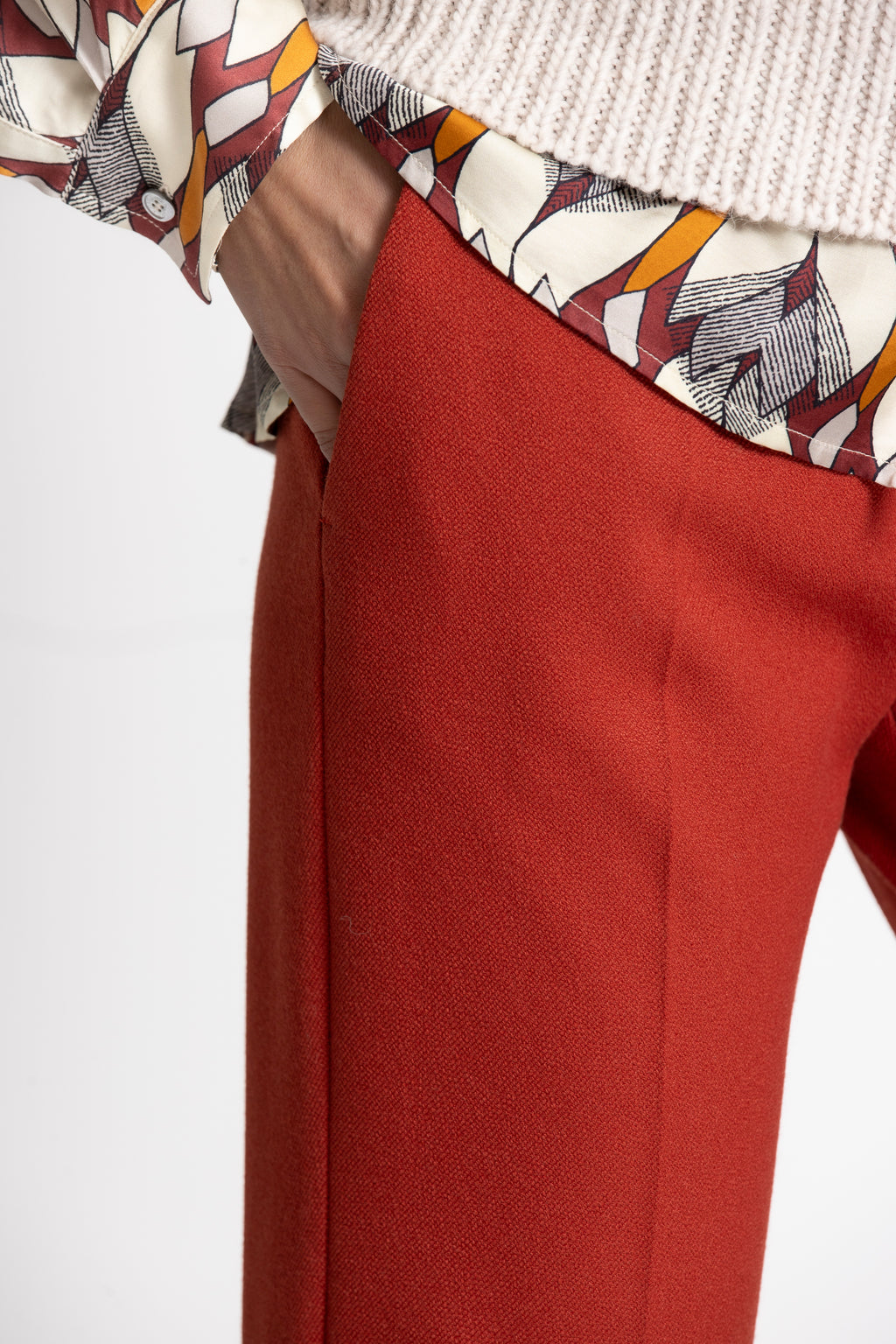 Broeken rood Gigue