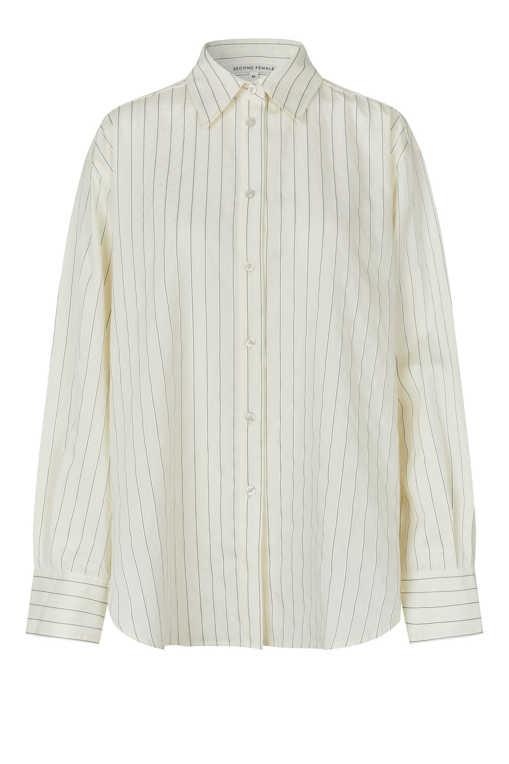 Blouses lange mouw beige Second Female