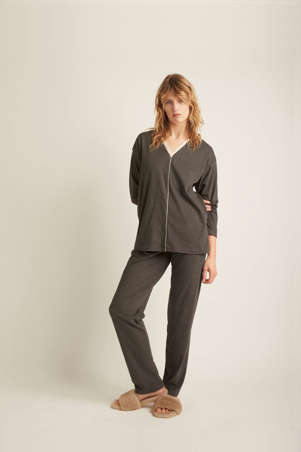 Pyjama's grijs PLUTO