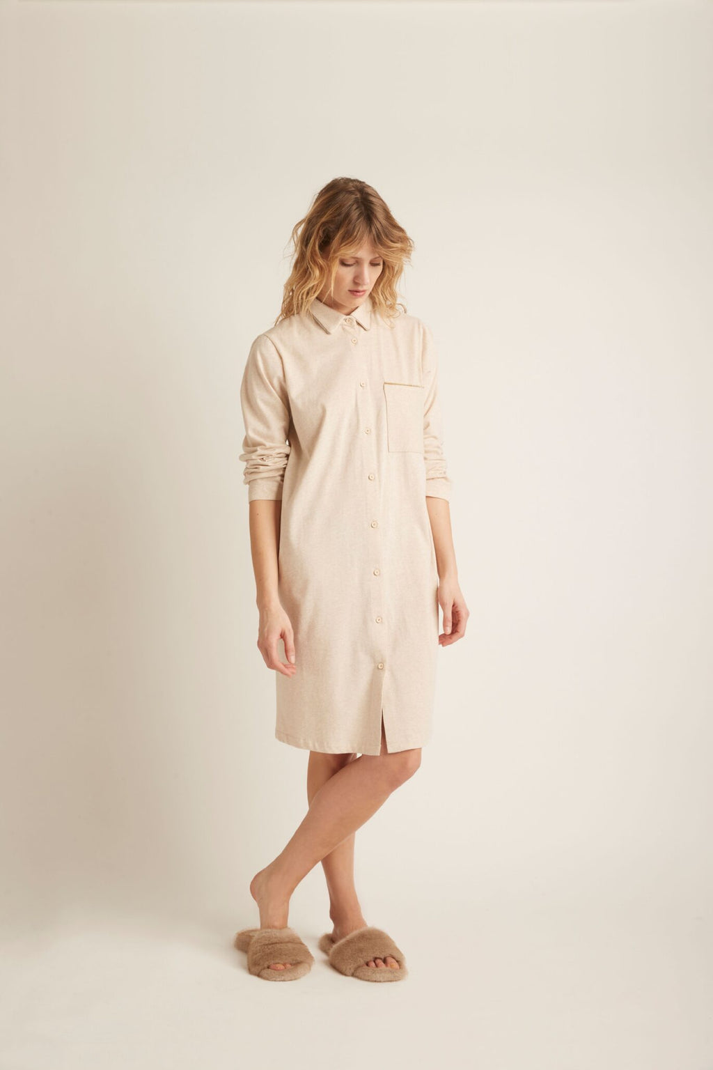 Pyjama's beige PLUTO