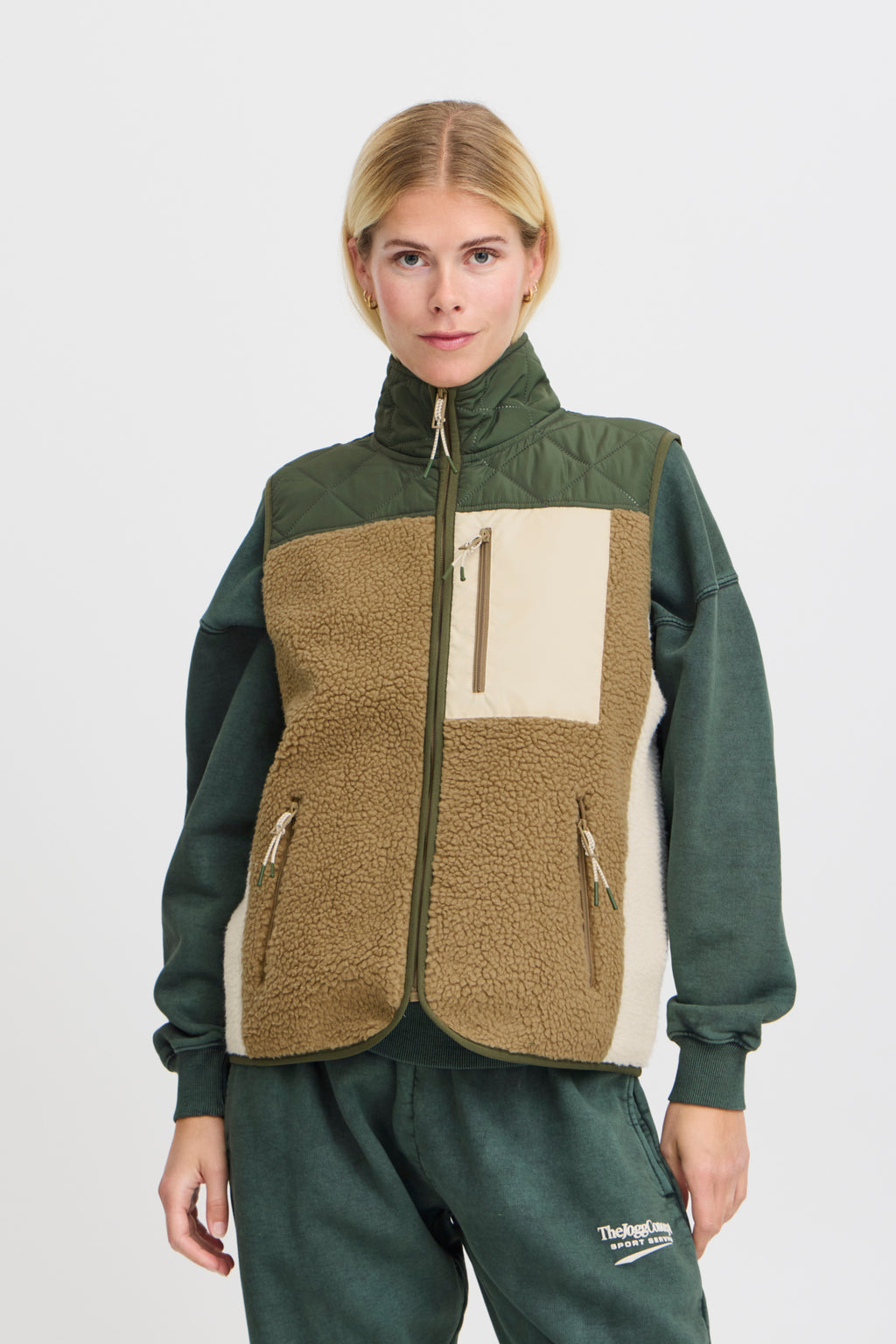 Bodywarmers groen The Jogg Concept