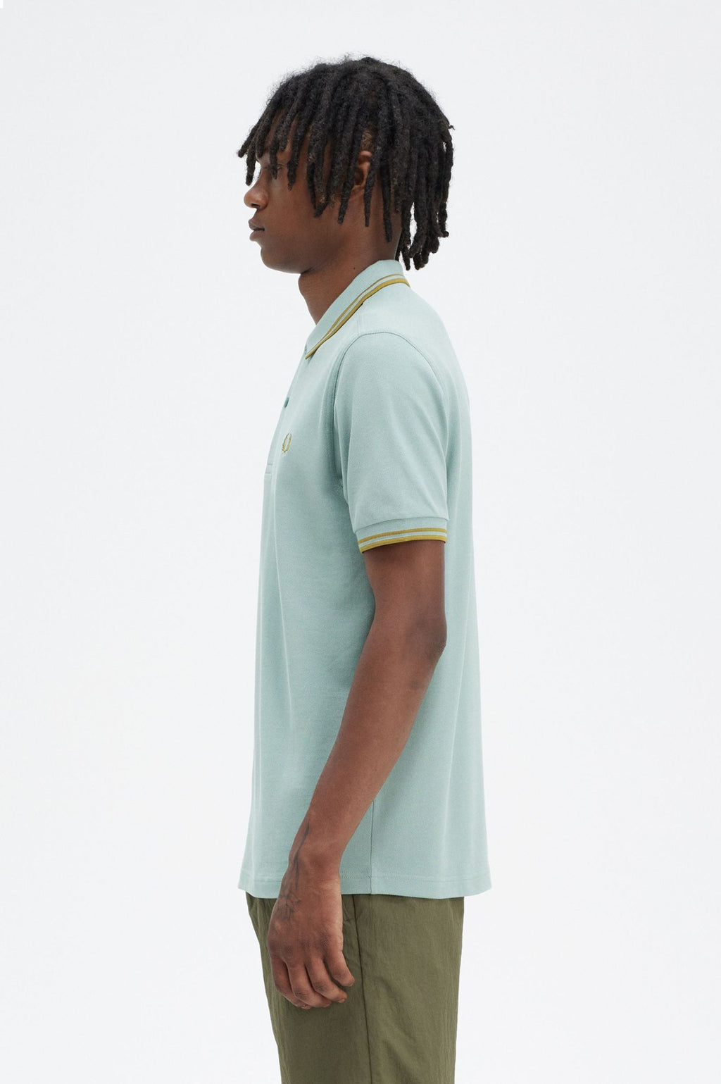 Polo's korte mouw groen Fred Perry
