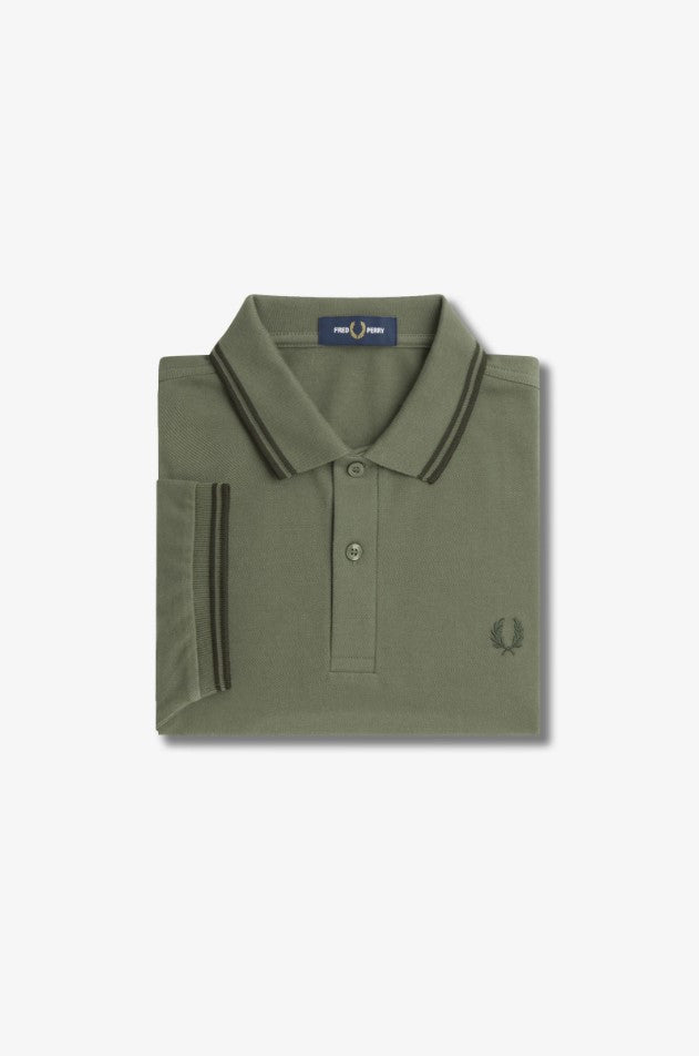 Polo's korte mouw groen Fred Perry