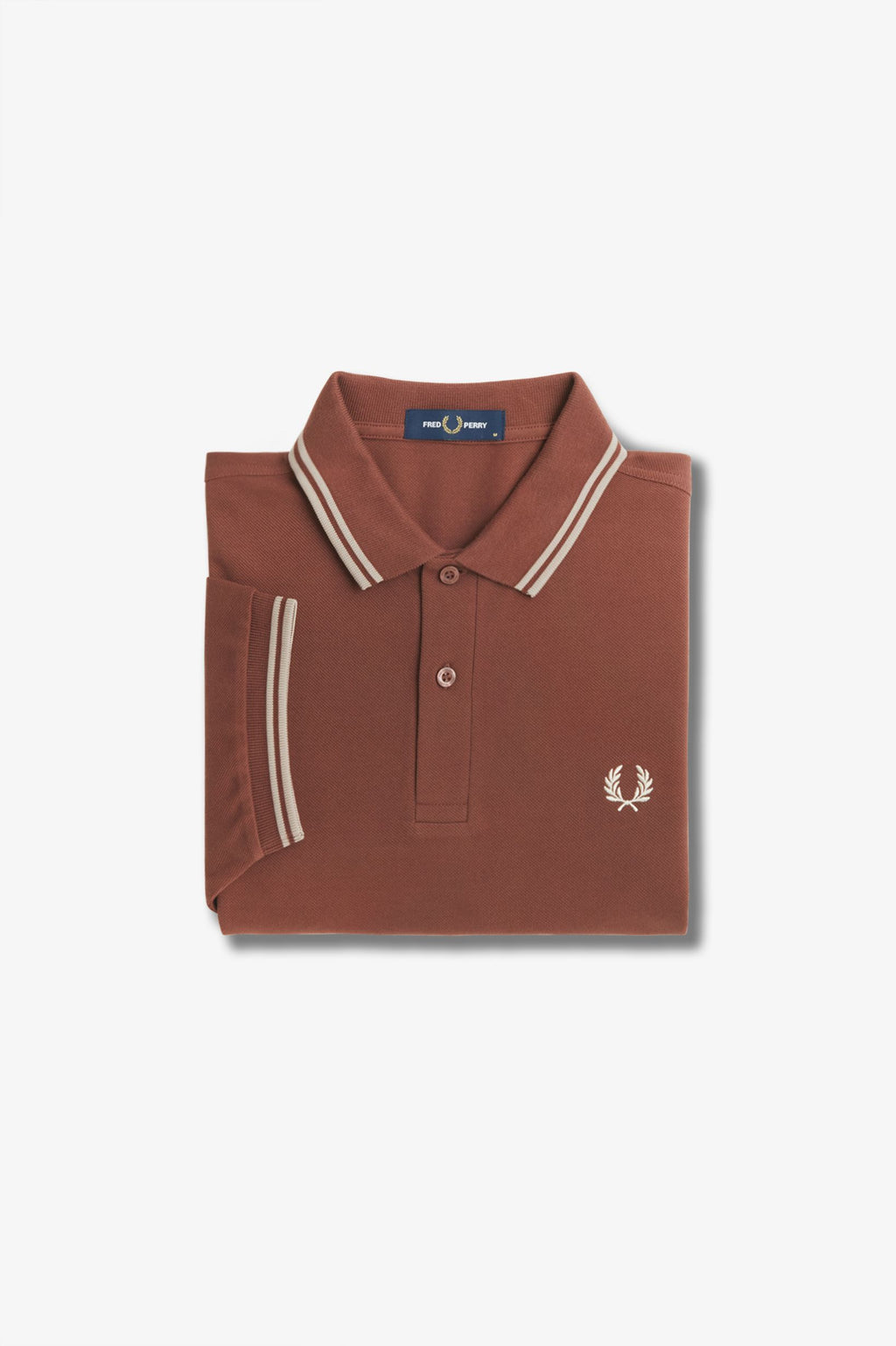Polo's korte mouw bruin Fred Perry