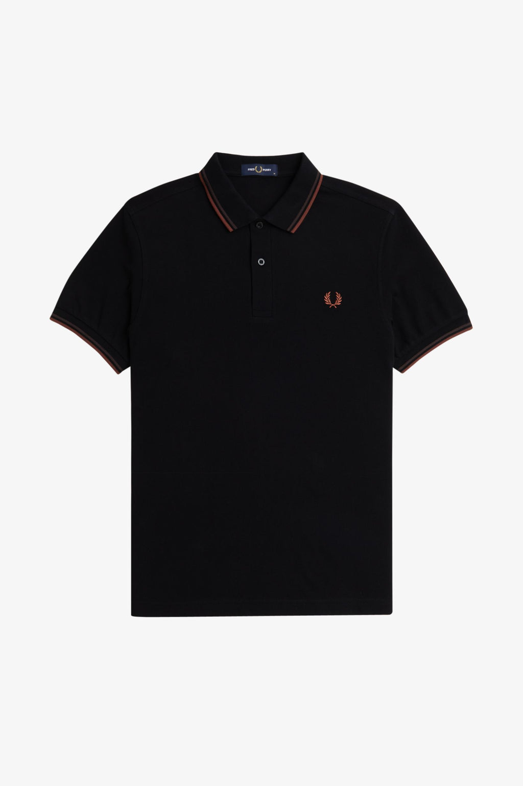 Polo's korte mouw zwart Fred Perry
