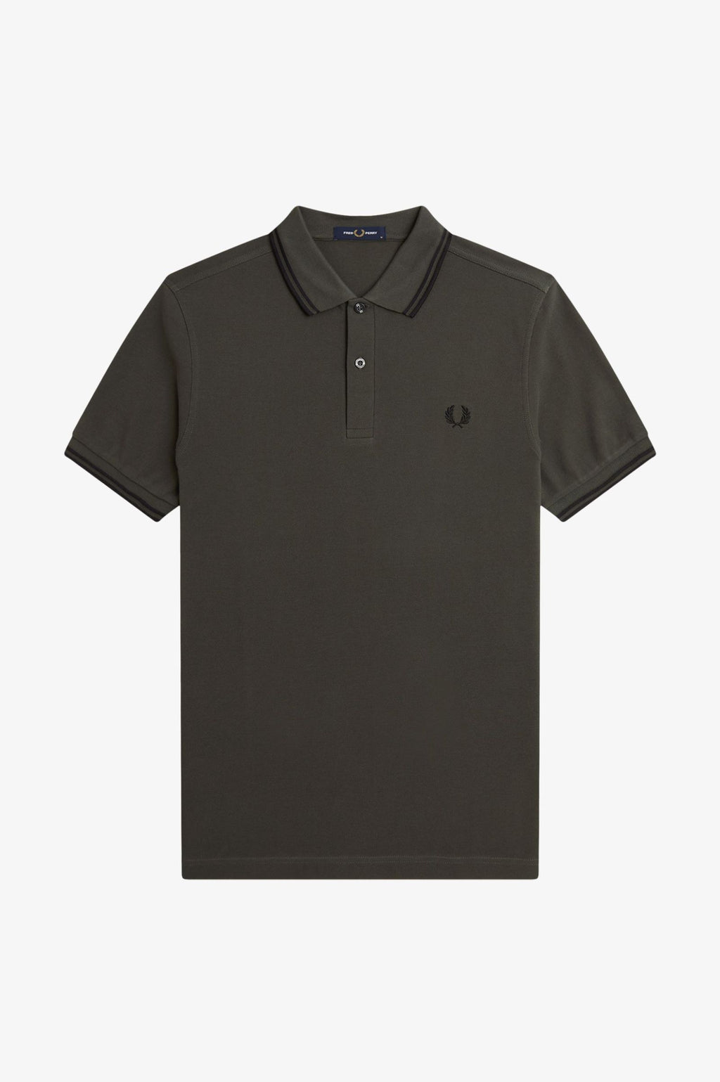 Polo's korte mouw groen Fred Perry