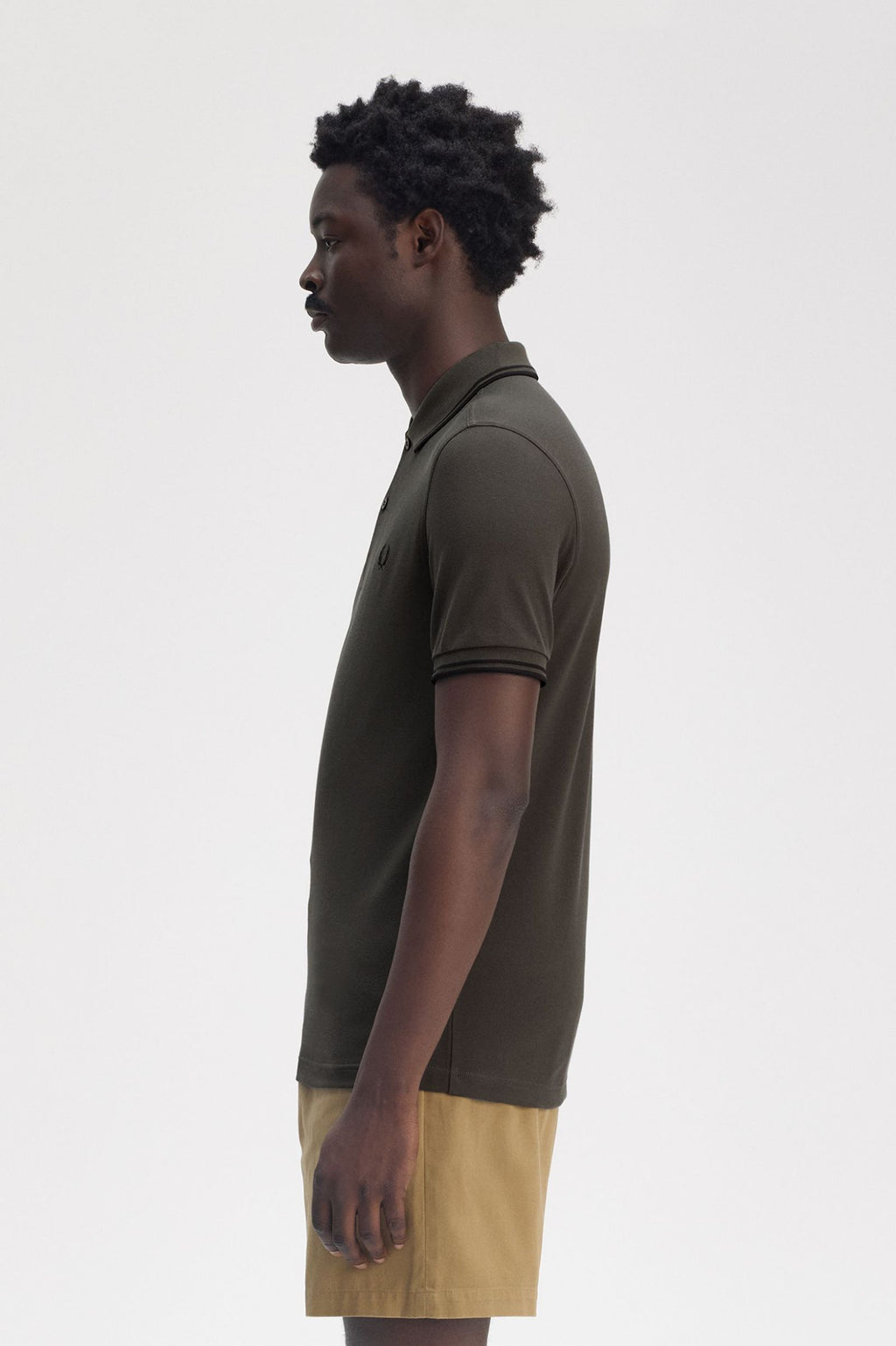 Polo's korte mouw groen Fred Perry