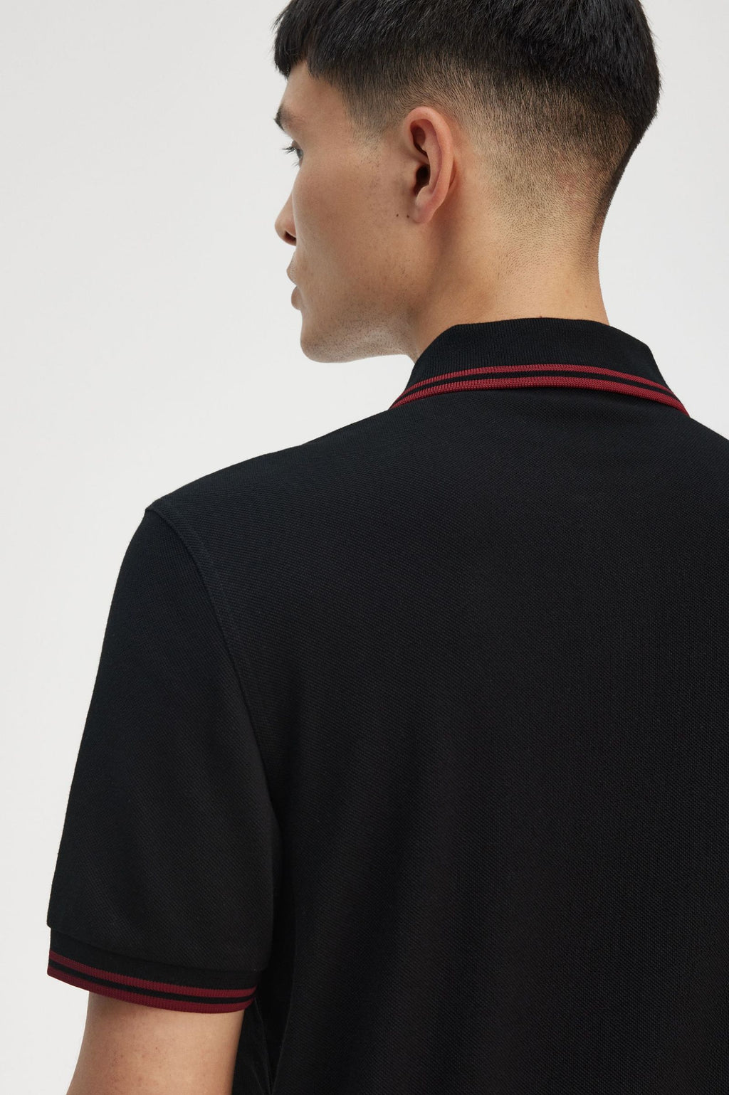 Polo's korte mouw zwart Fred Perry