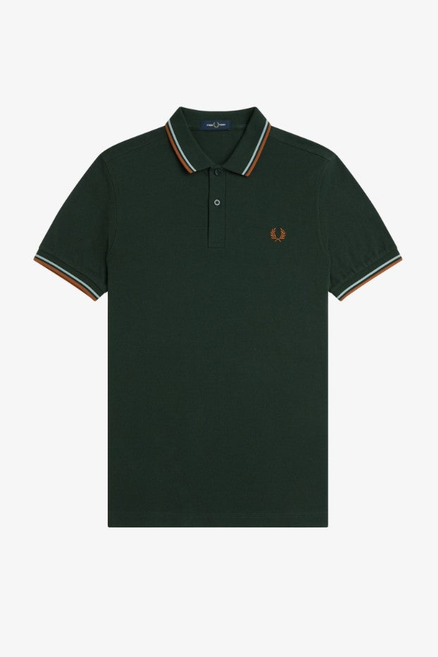Polo's korte mouw groen Fred Perry