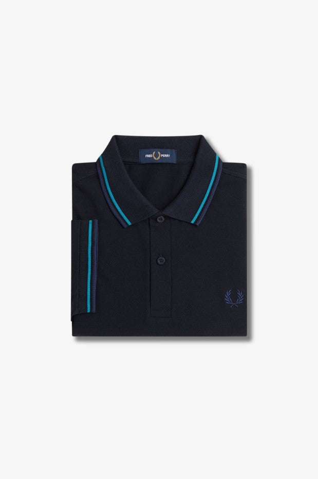 Polo's korte mouw navy Fred Perry