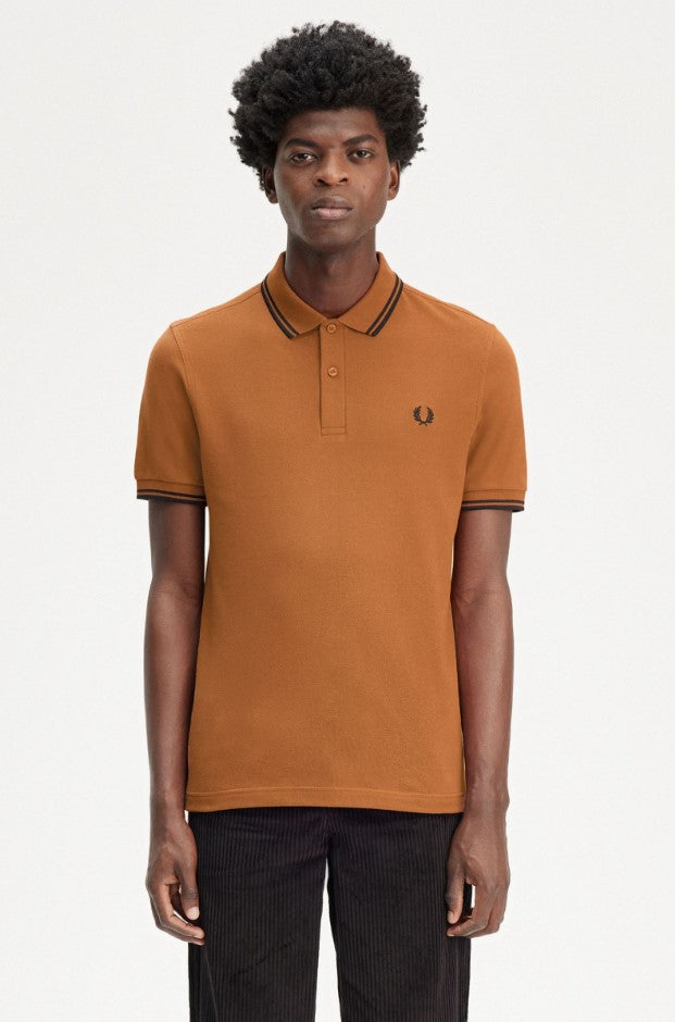 Polo's korte mouw oranje Fred Perry