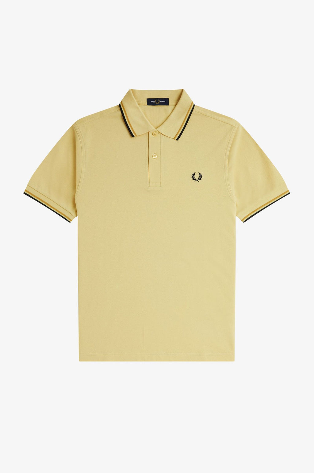 Polo's korte mouw geel Fred Perry