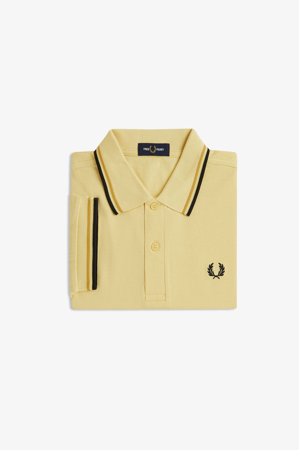 Polo's korte mouw geel Fred Perry