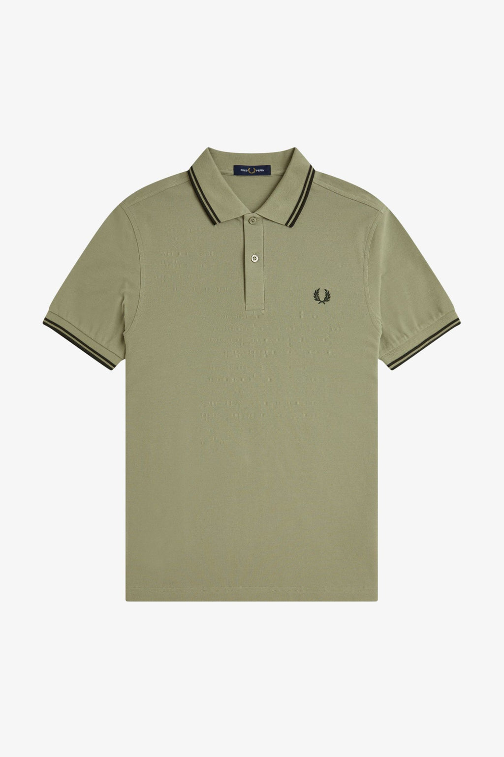 Polo's korte mouw groen Fred Perry