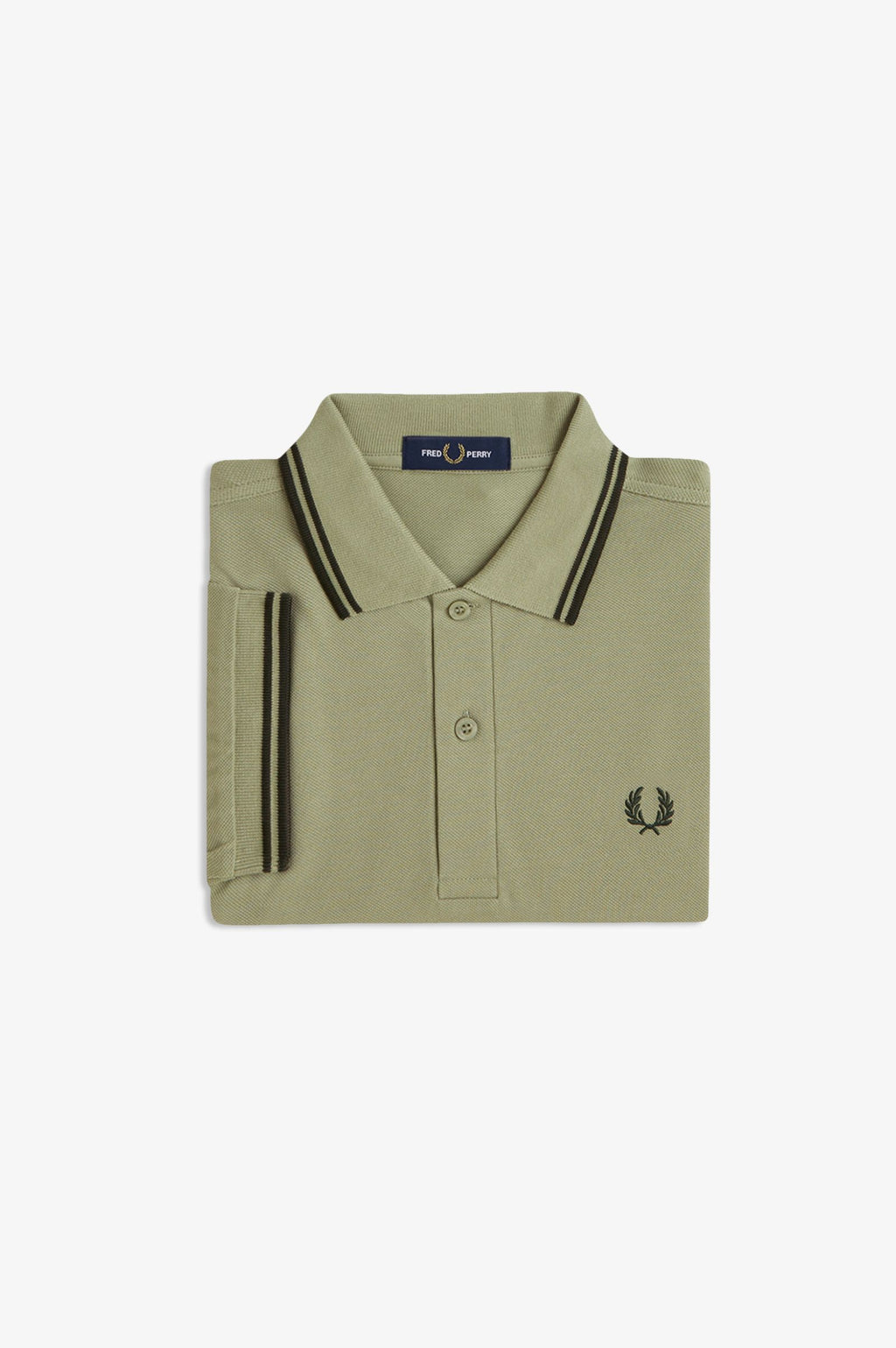 Polo's korte mouw groen Fred Perry