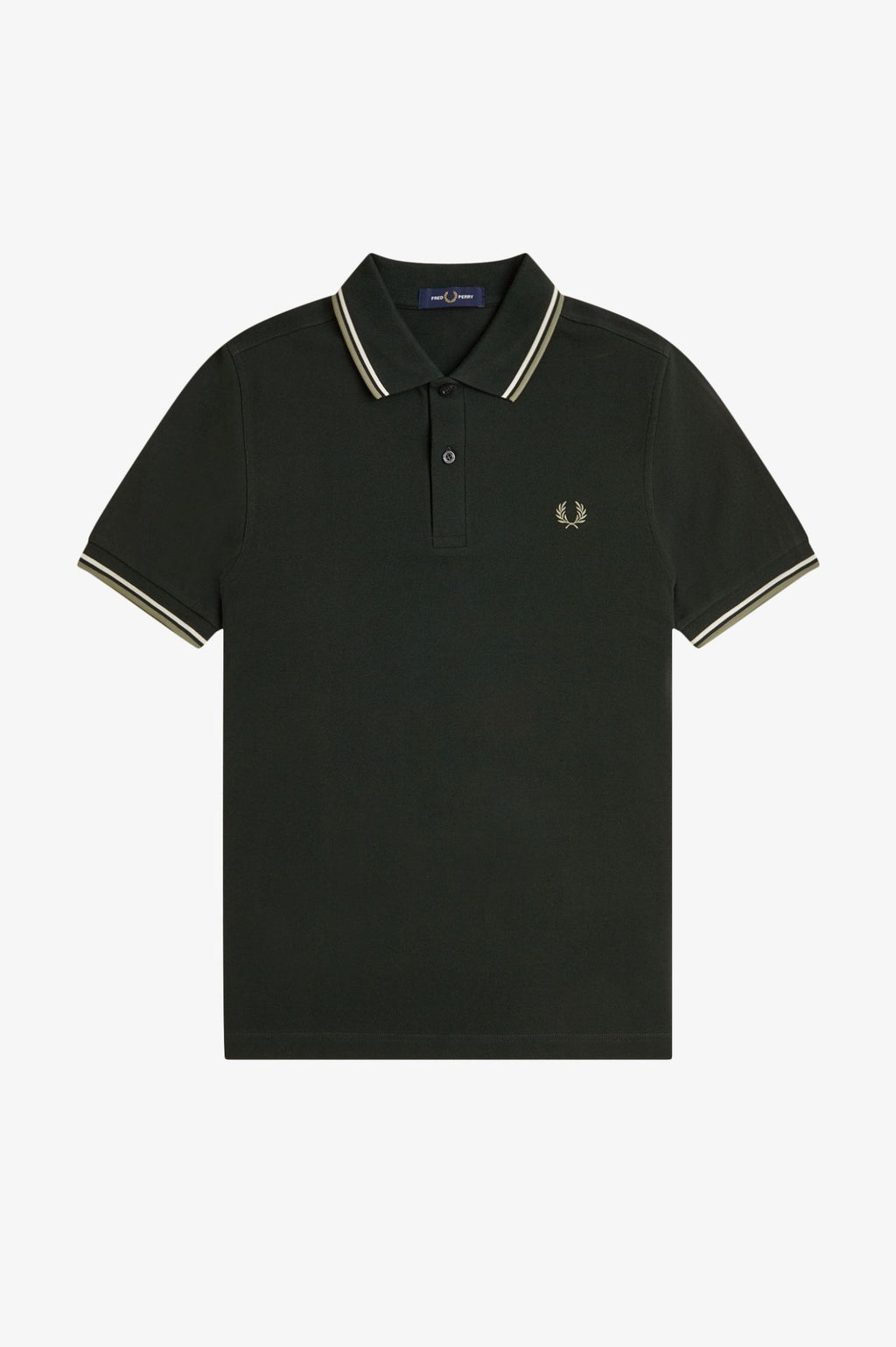 Polo's korte mouw groen Fred Perry