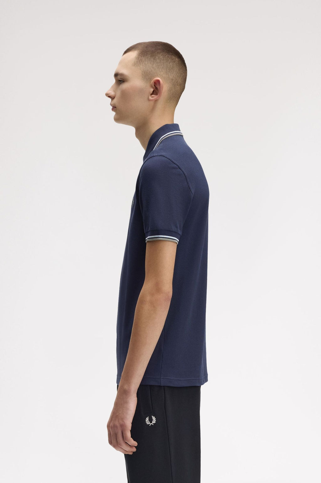 Polo's korte mouw navy Fred Perry
