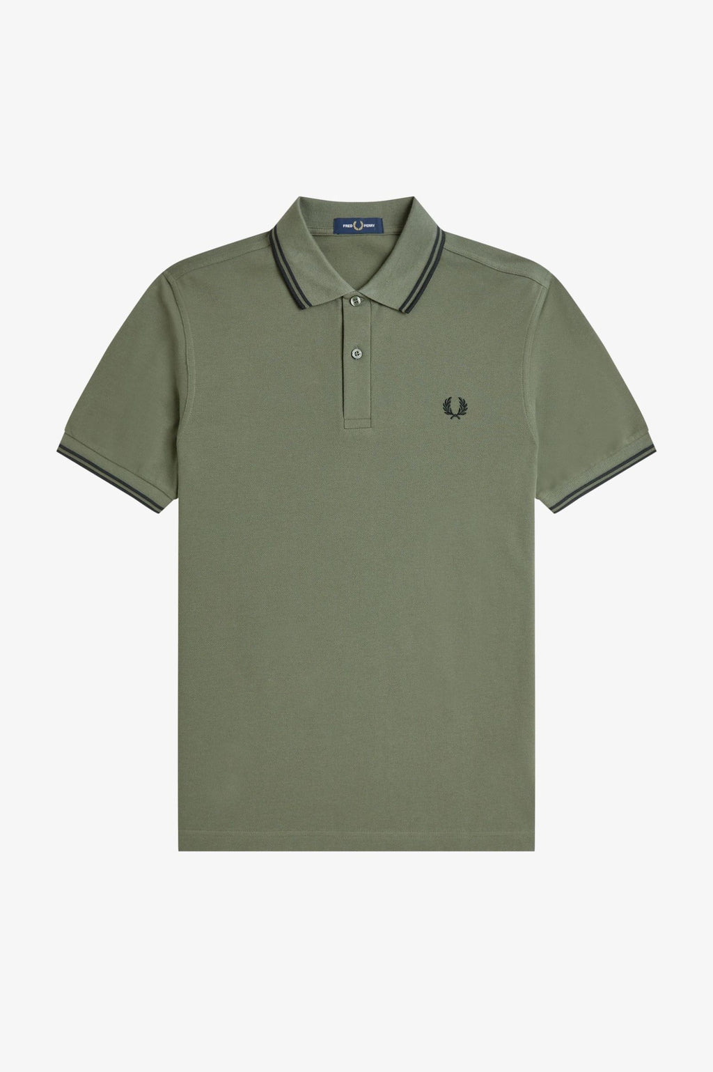 Polo's korte mouw groen Fred Perry