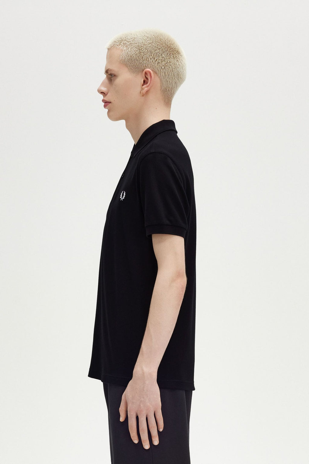 Polo's korte mouw zwart Fred Perry