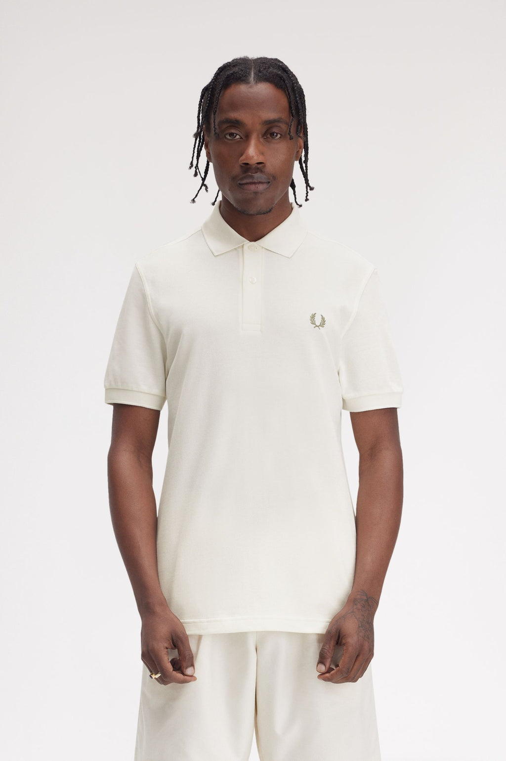 Polo's korte mouw wit Fred Perry