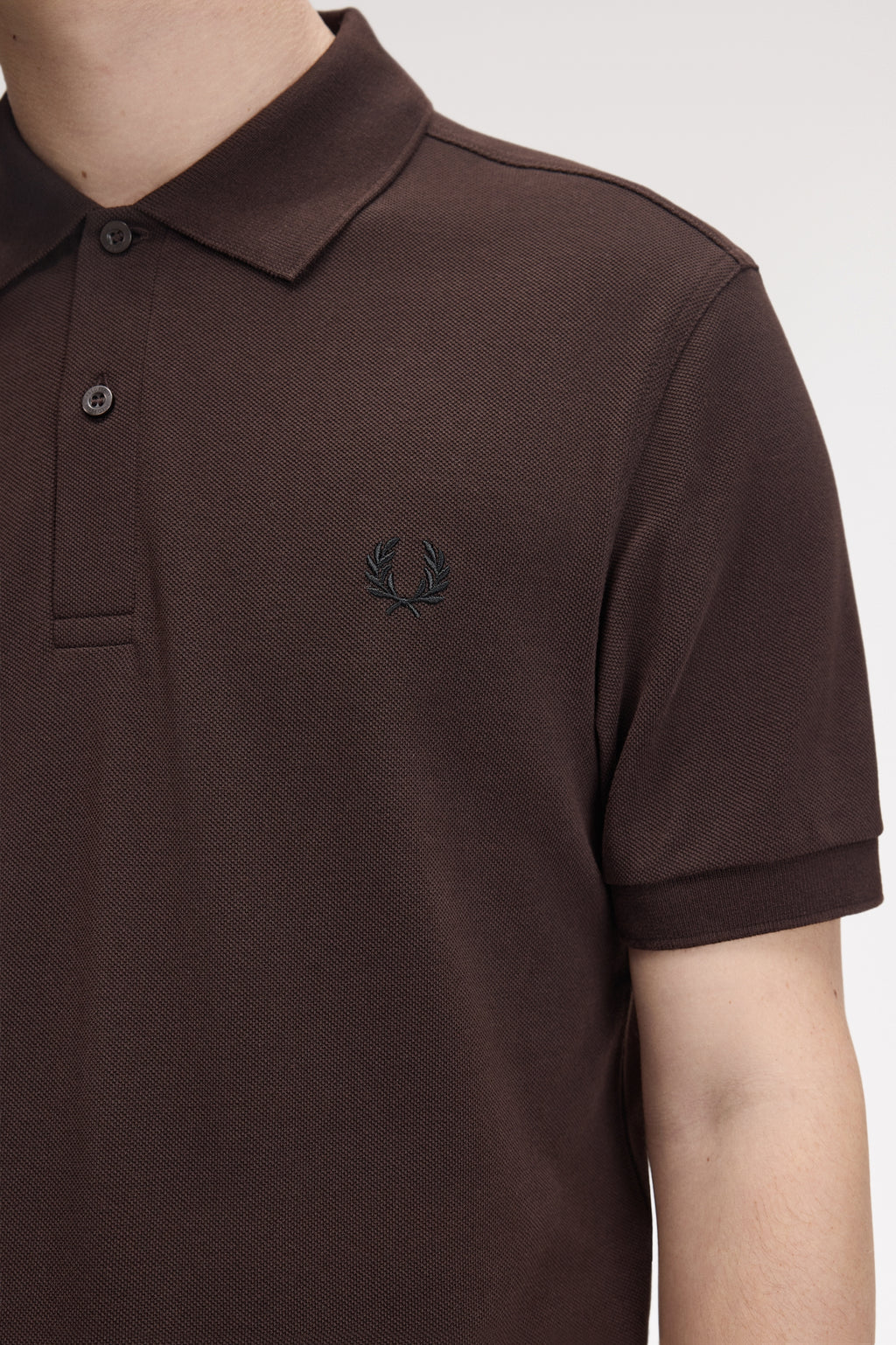Polo's korte mouw bruin Fred Perry