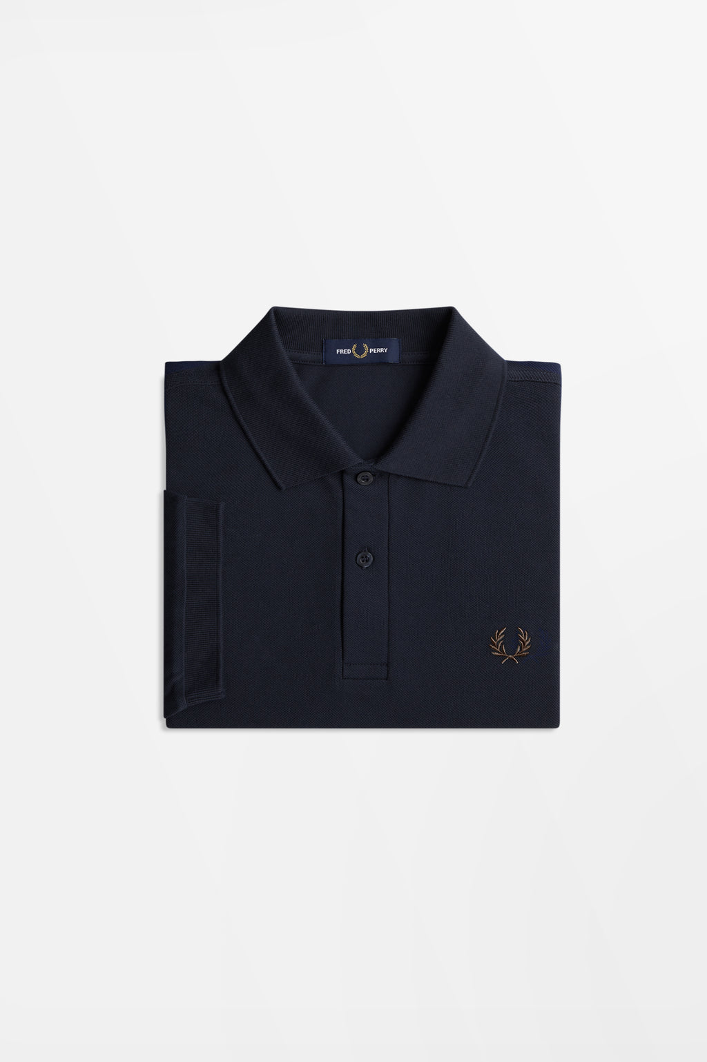 Polo's lange mouw navy Fred Perry