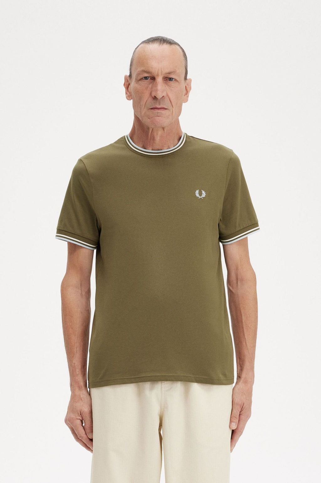 T-shirts korte mouw groen Fred Perry