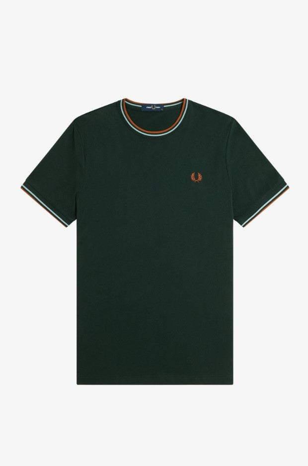 T-shirts korte mouw groen Fred Perry