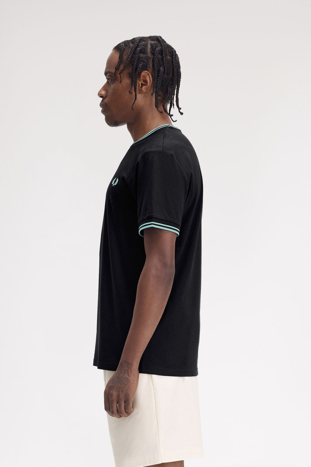 T-shirts korte mouw navy Fred Perry