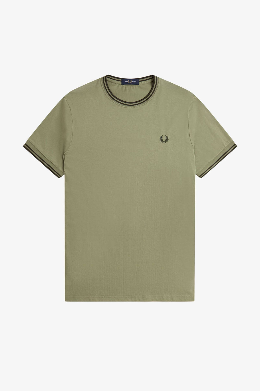 T-shirts korte mouw groen Fred Perry